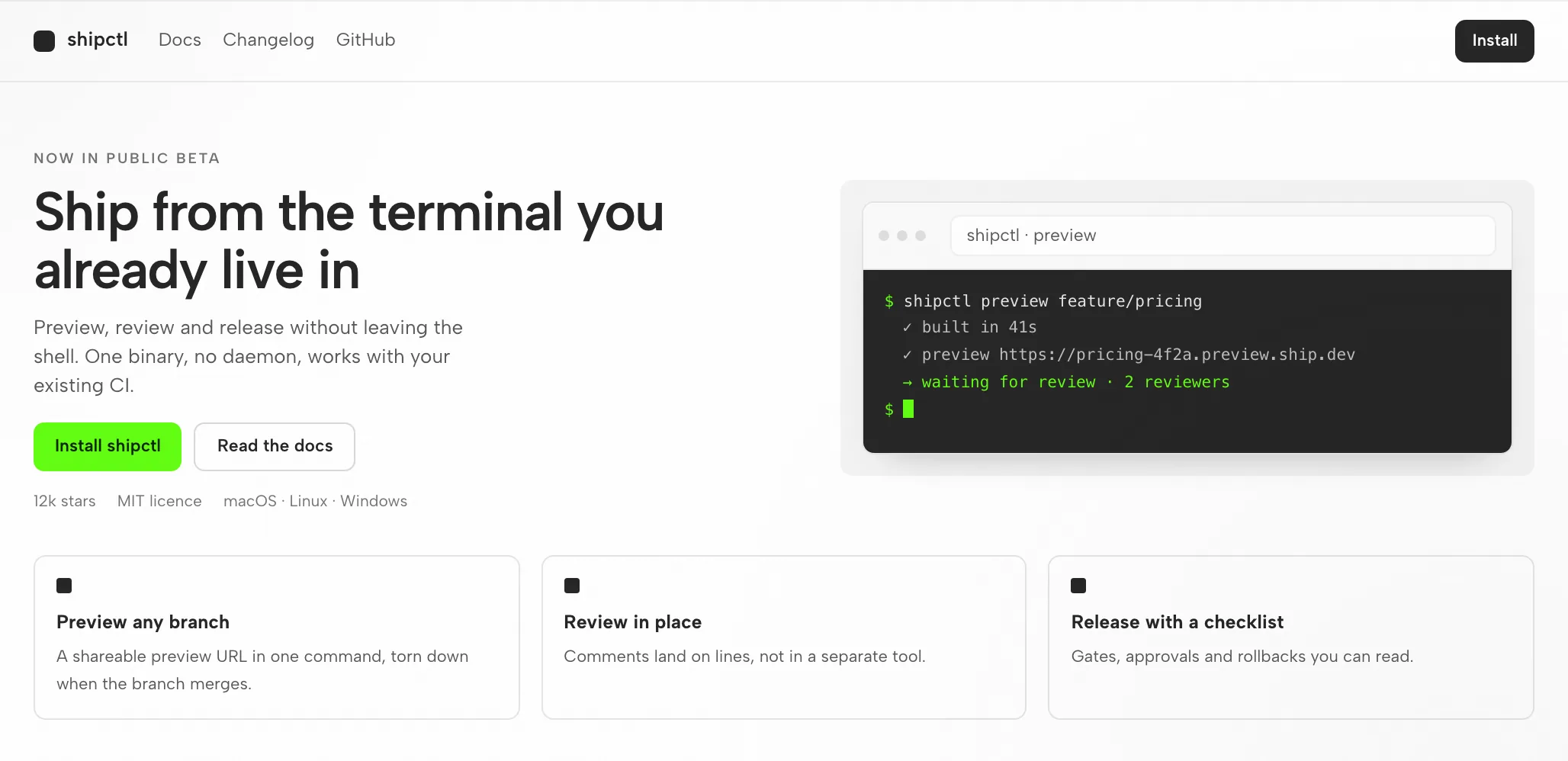 Copilot Artifact: The Launch Page at 1440px and 390px — Desktop