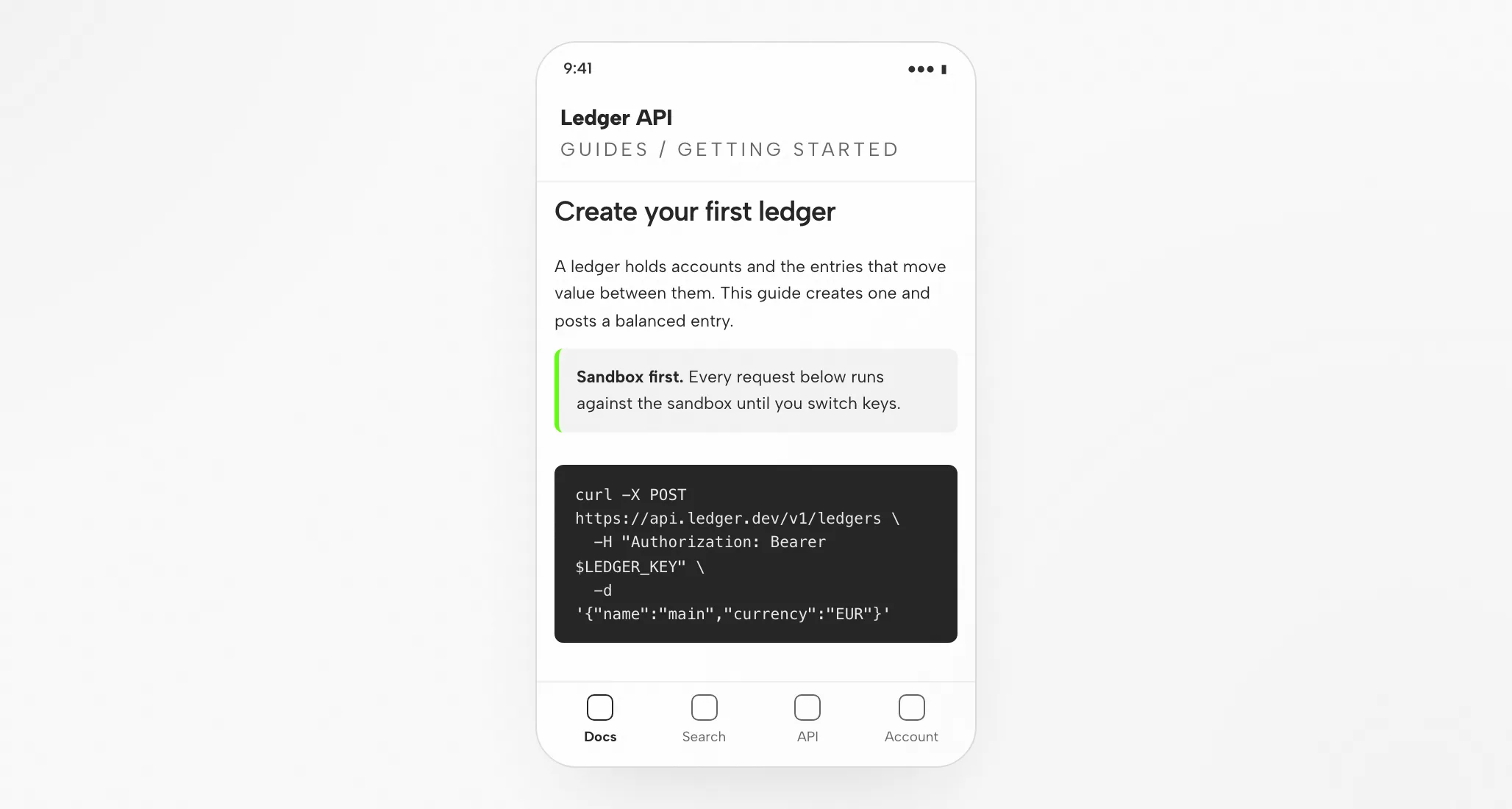 Devin Artifact: The Docs Page at 1440px and 390px — Mobile