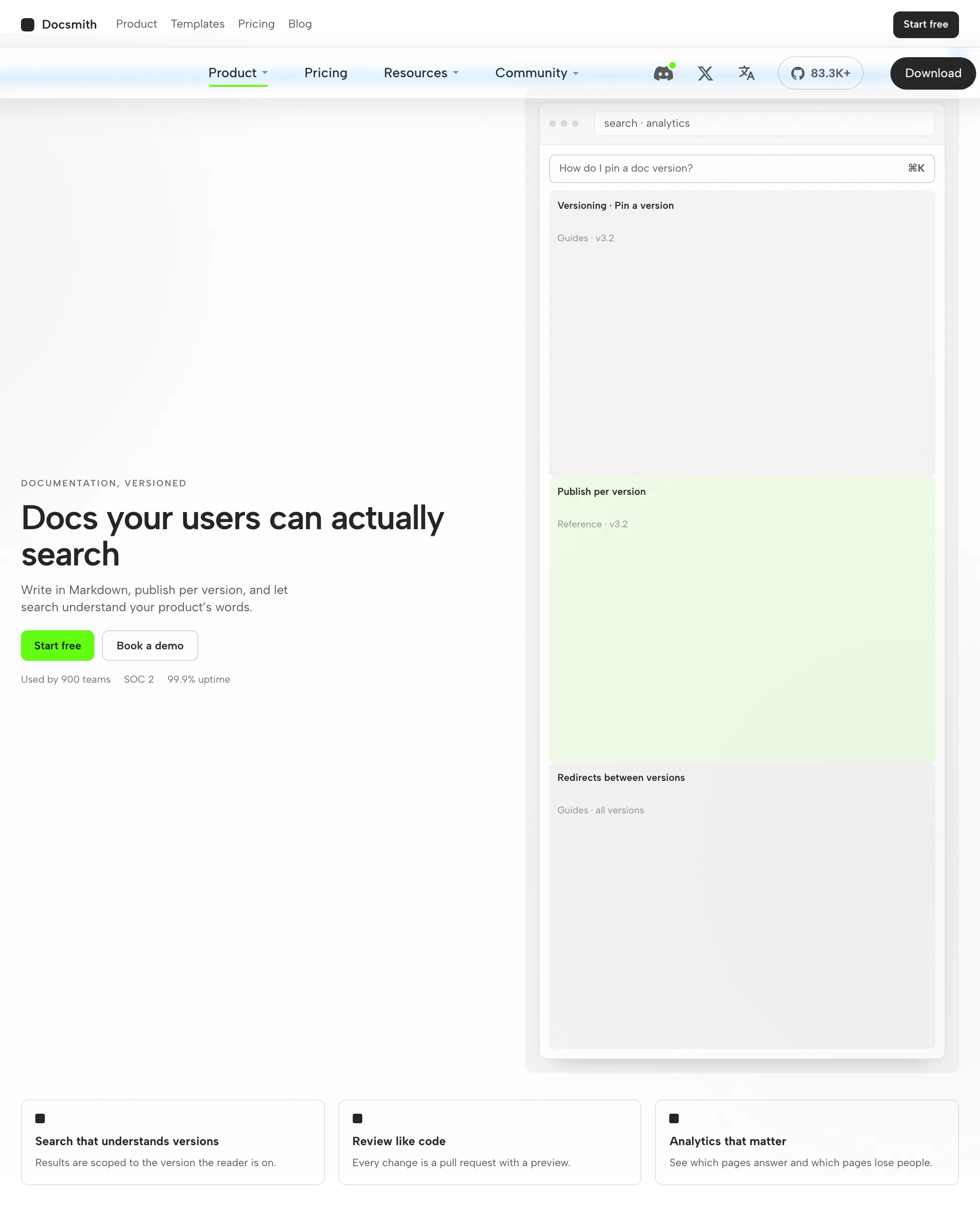Trae CLI Artifact: The Product Page at 1440px and 390px — Desktop