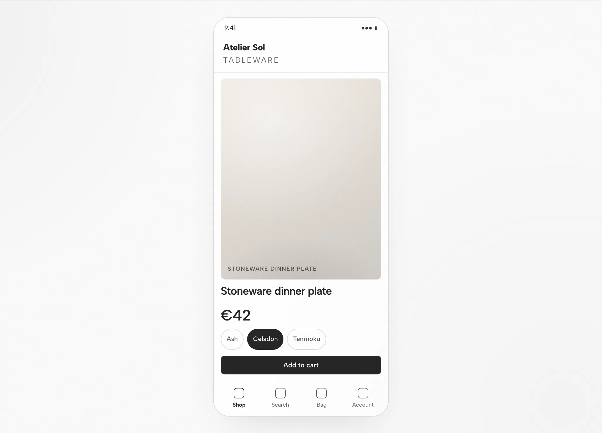 Mistral Vibe Artifact: The Storefront Page at 1440px and 390px — Mobile